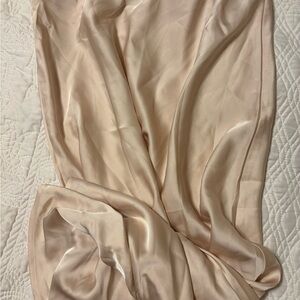 Elegant Cream Satin skirt